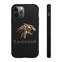 SANDOKAN Tough Phone Case BLACK