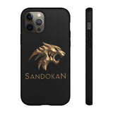 SANDOKAN Tough Phone Case BLACK