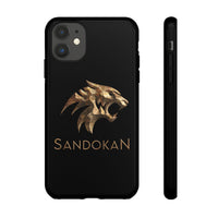 SANDOKAN Tough Phone Case BLACK