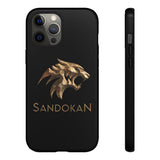 SANDOKAN Tough Phone Case BLACK