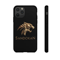 SANDOKAN Tough Phone Case BLACK