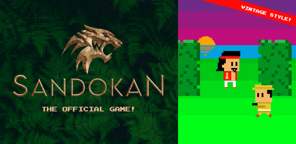 SANDOKAN OFFICIAL VINTAGE VIDEO GAME